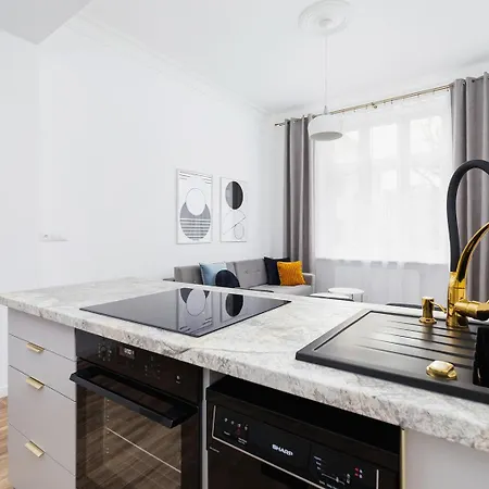 Apartmán Amphitrite - 1Br & Balcony, Lift - Kazimierz