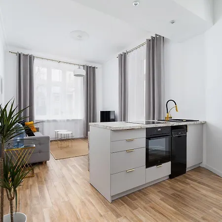 Apartmán Amphitrite - 1Br & Balcony, Lift - Kazimierz *